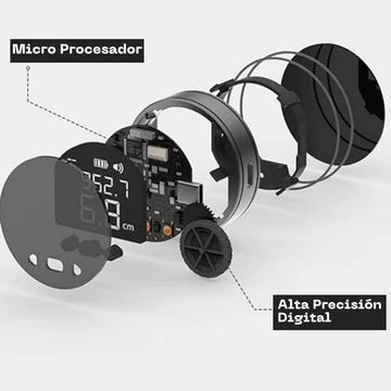 Cinta métrica digital electrónica