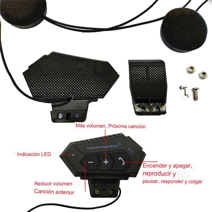 AUDIFONO CASCO PARA MOTORIZADO MOTO